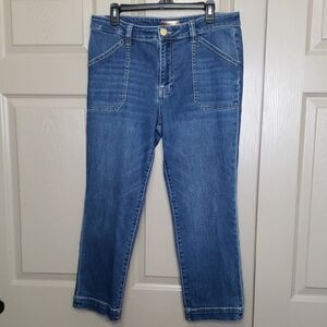 Kut from the Kloth Medium Blue Straight Leg Jeans